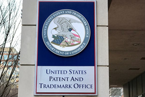 US Trademark Office Sign